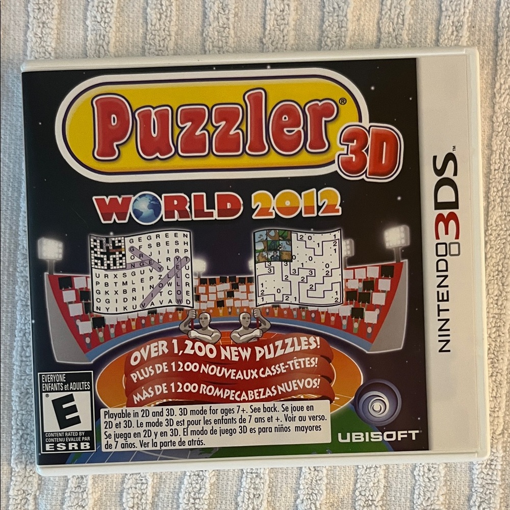 Puzzler 3D World 2012 for Nintendo 3DS - White